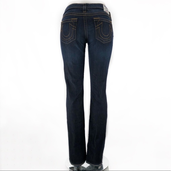 TRUE RELIGION Dark Wash Straight Leg Jeans! 29 - Picture 3 of 8